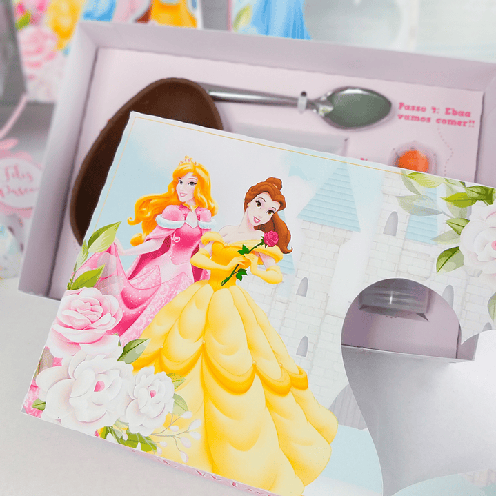 Arquivo de Corte Páscoa Princesas Disney com Caça aos Ovos 14