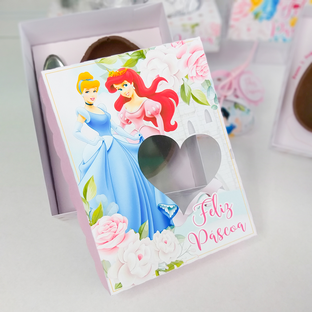 Arquivo de Corte Páscoa Princesas Disney com Caça aos Ovos 15