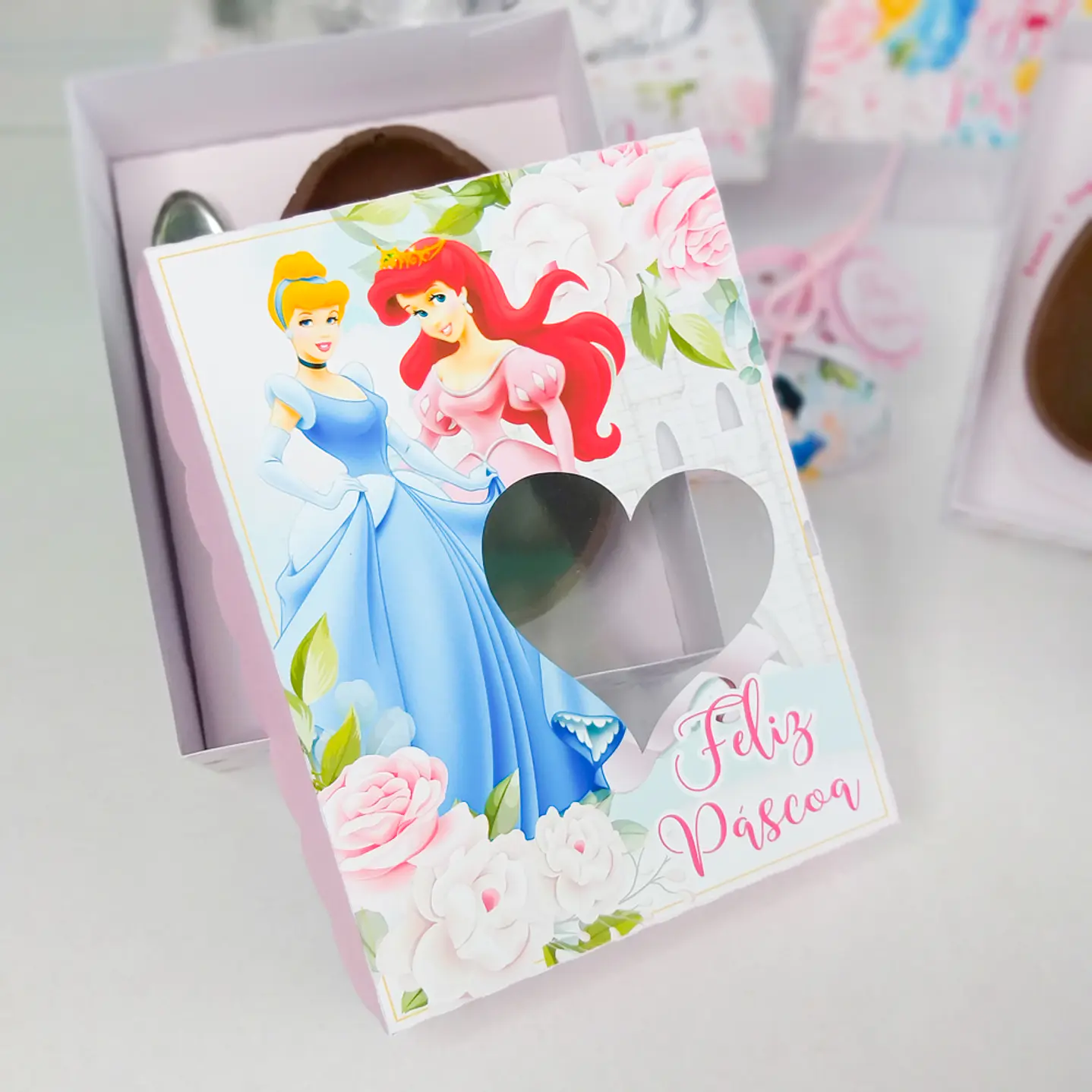 Arquivo de Corte Páscoa Princesas Disney com Caça aos Ovos 15