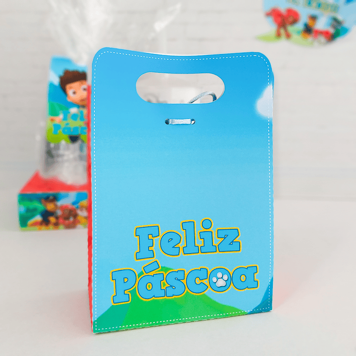 Arquivo de Corte Páscoa Patrulha Canina Caixas e Caça aos Ovos 6