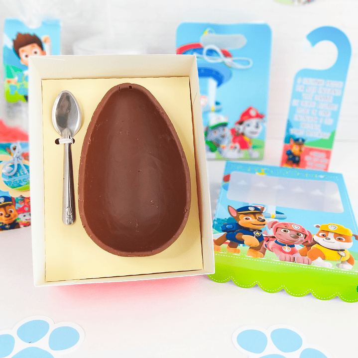 Arquivo de Corte Páscoa Patrulha Canina Caixas e Caça aos Ovos 11