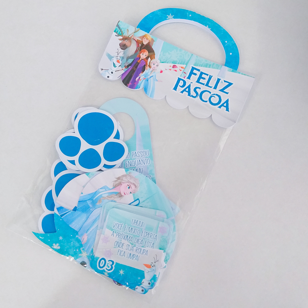 Arquivo de Corte Páscoa Frozen Caixas e Caça aos Ovos 3