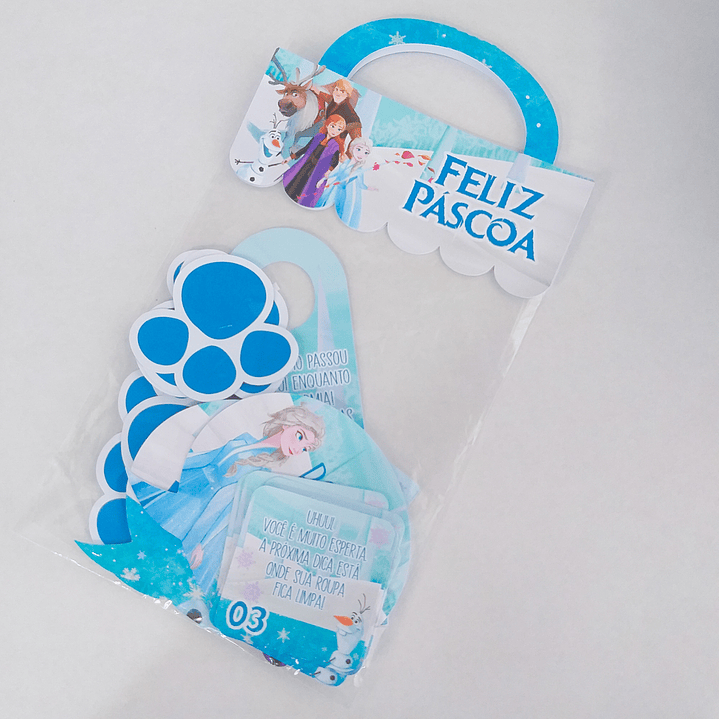 Arquivo de Corte Páscoa Frozen Caixas e Caça aos Ovos 3