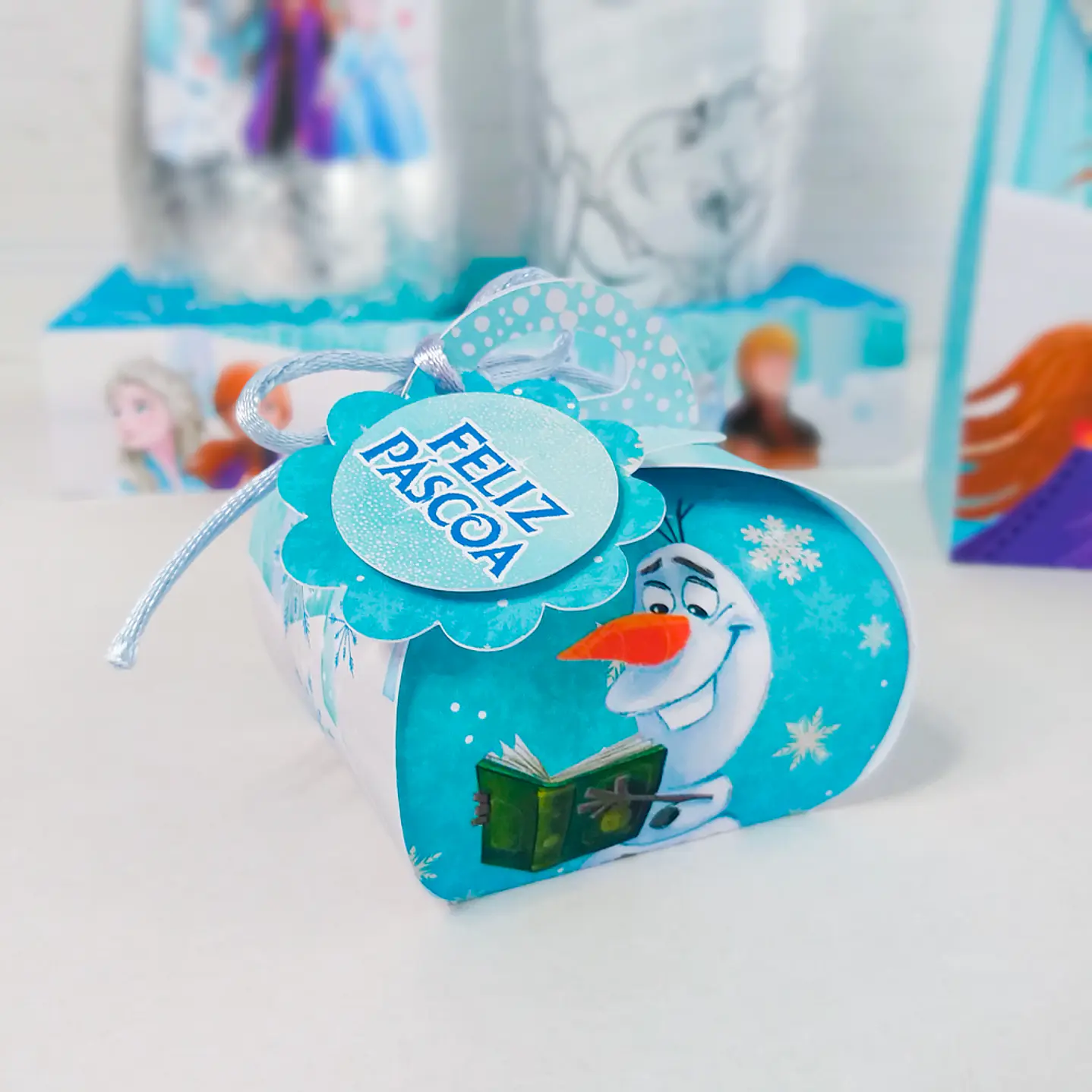 Arquivo de Corte Páscoa Frozen Caixas e Caça aos Ovos 4