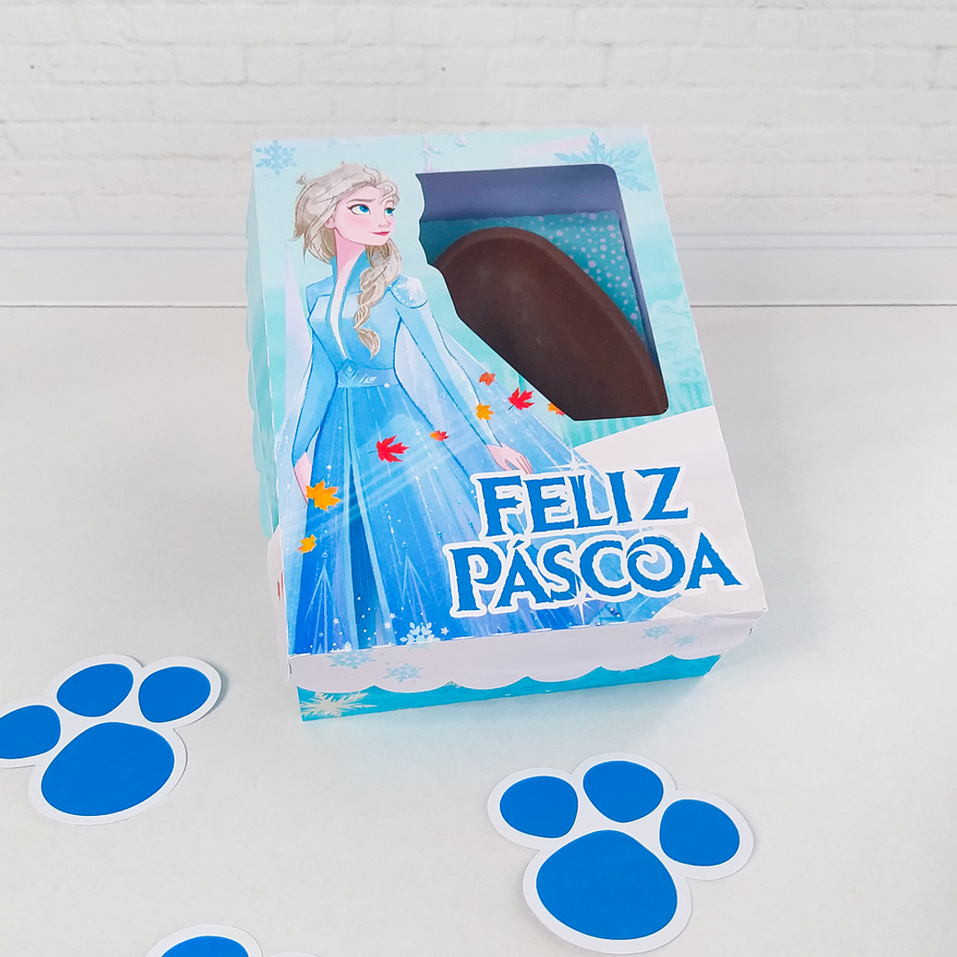 Arquivo de Corte Páscoa Frozen Caixas e Caça aos Ovos 6