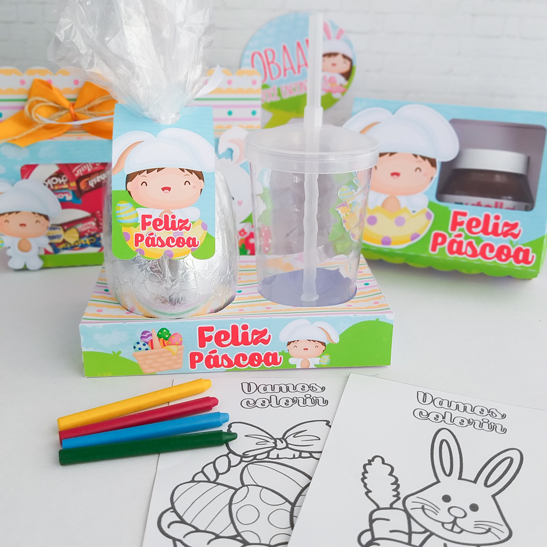 Arquivo de Corte Páscoa Infantil Caixas e Lembrancinhas 7