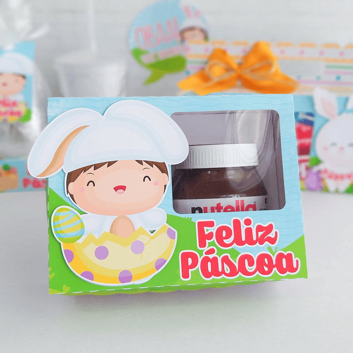Arquivo de Corte Páscoa Infantil Caixas e Lembrancinhas 9