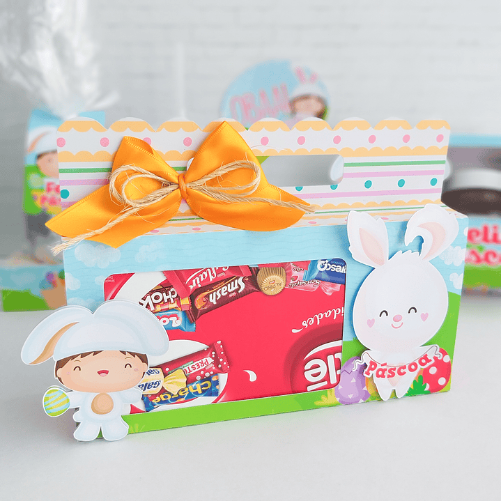 Arquivo de Corte Páscoa Infantil Caixas e Lembrancinhas 10