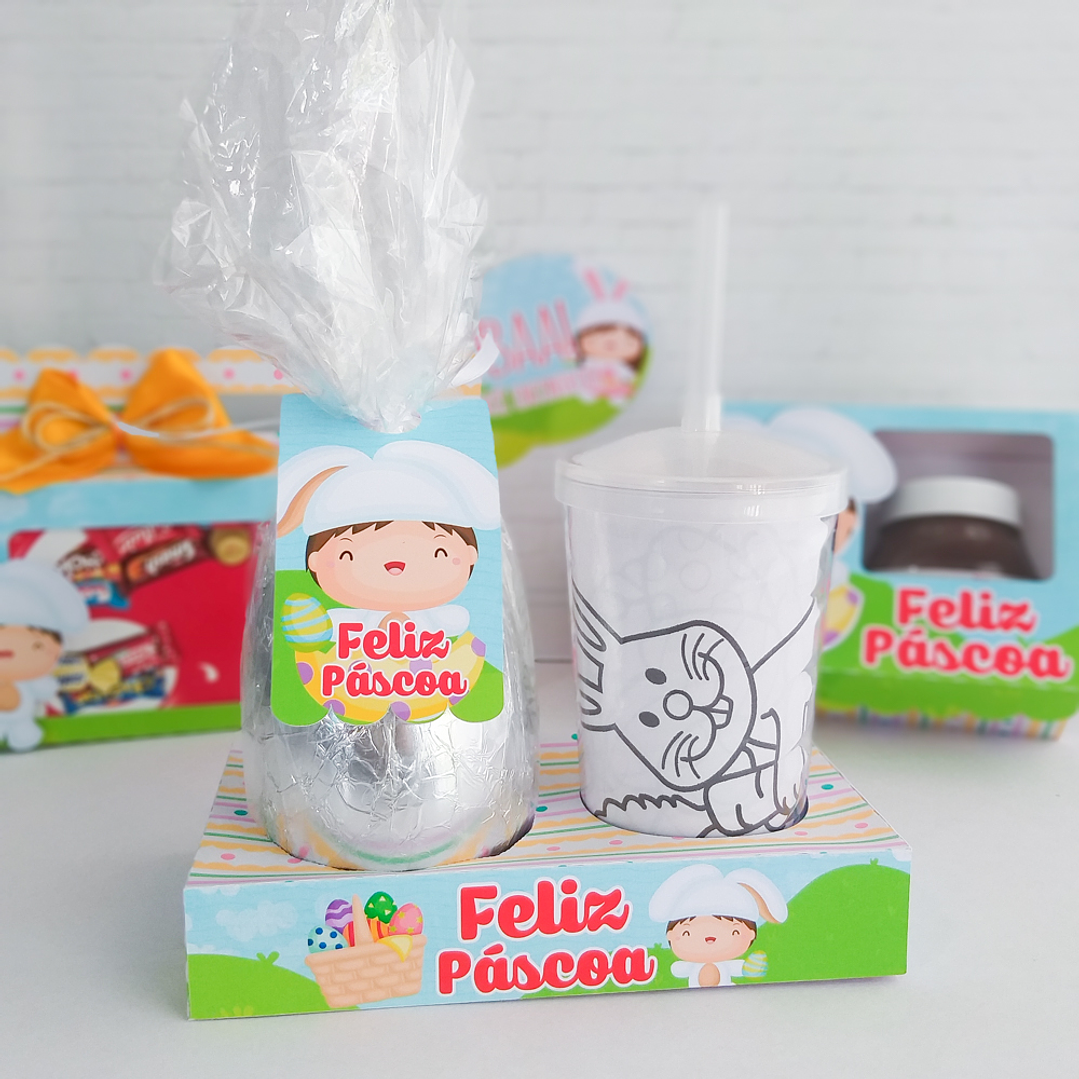 Arquivo de Corte Páscoa Infantil Caixas e Lembrancinhas 12