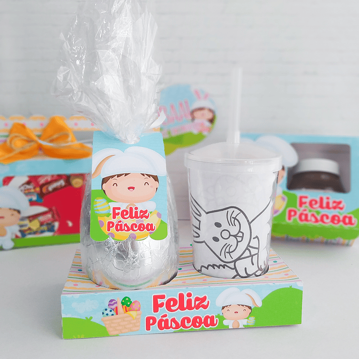 Arquivo de Corte Páscoa Infantil Caixas e Lembrancinhas 12