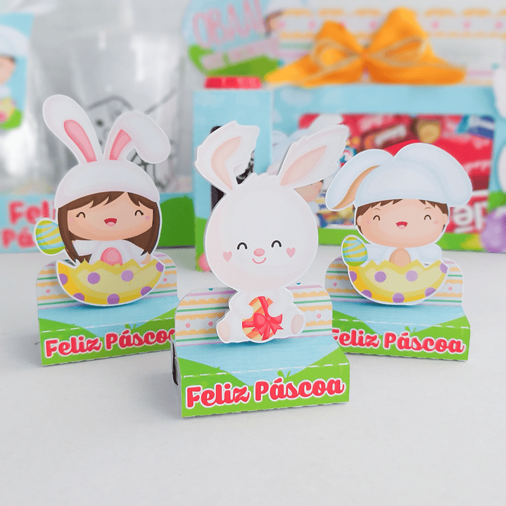 Arquivo de Corte Páscoa Infantil Caixas e Lembrancinhas 14