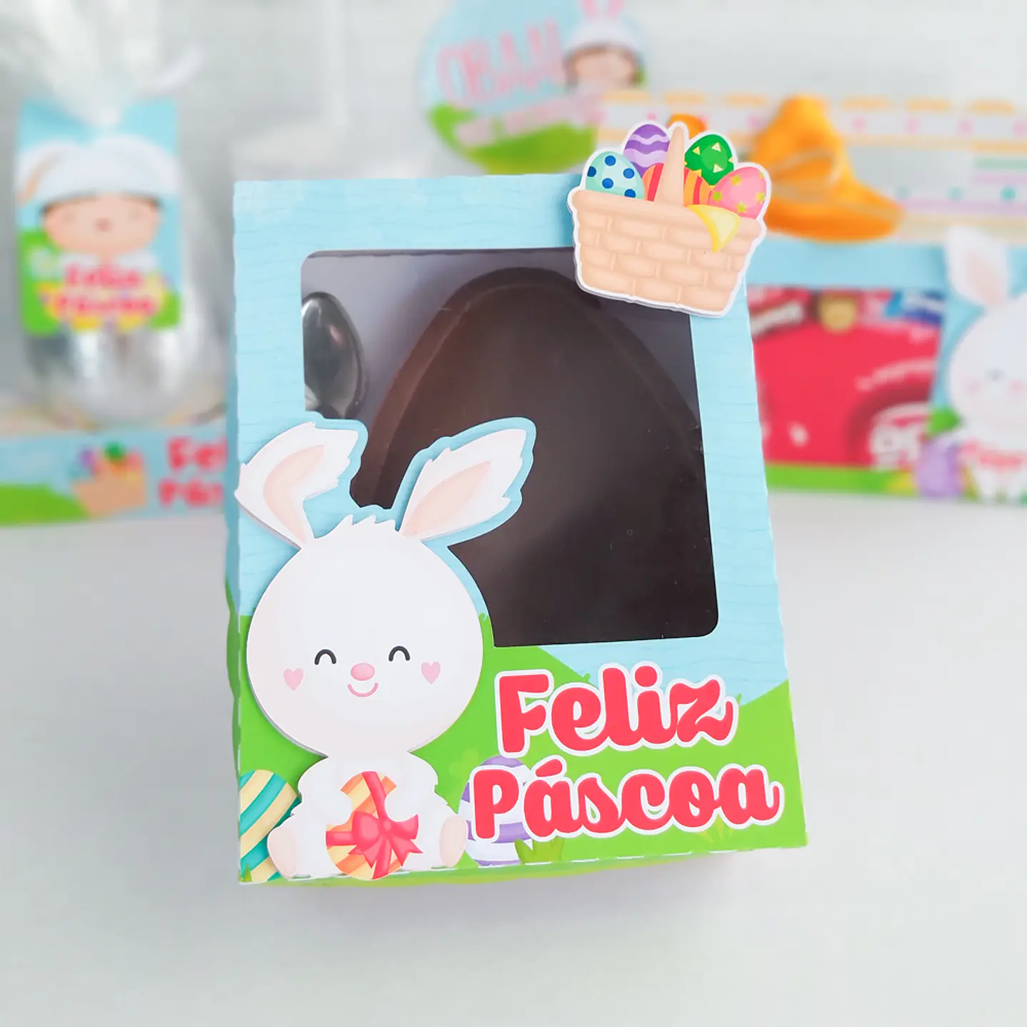 Arquivo de Corte Páscoa Infantil Caixas e Lembrancinhas 16