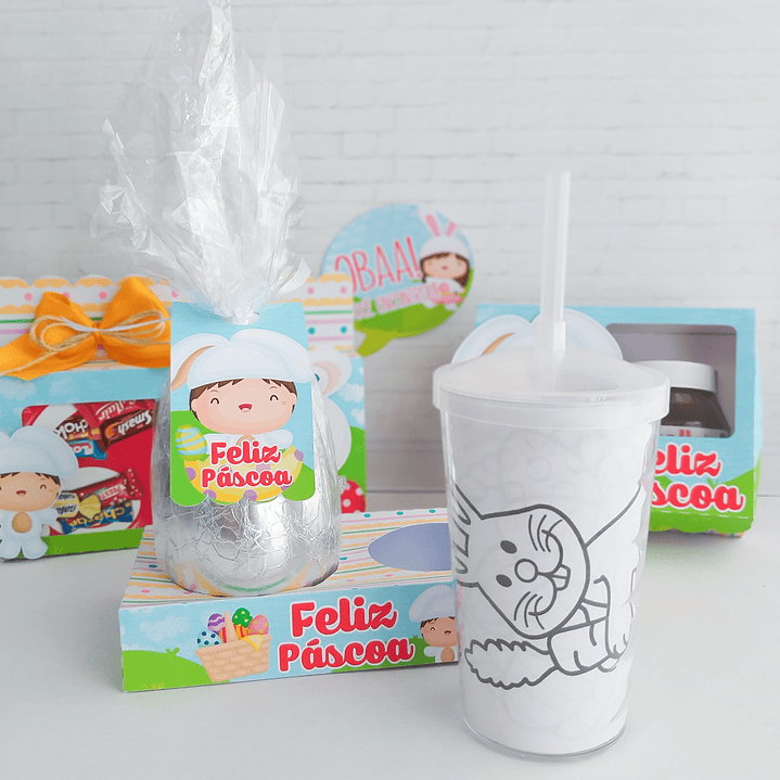 Arquivo de Corte Páscoa Infantil Caixas e Lembrancinhas 22