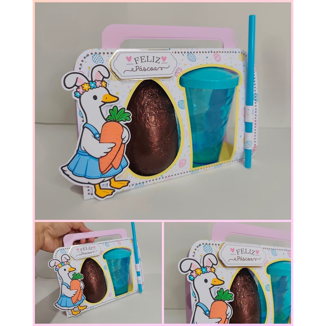 Arquivo de Corte Porta Ovo Páscoa e Copo Twister 4 Temas Studio e PDF 2