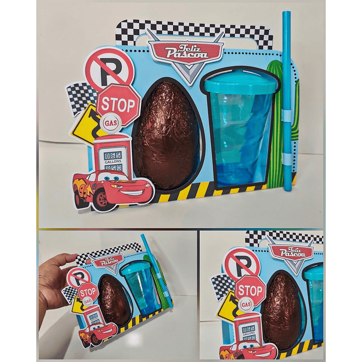 Arquivo de Corte Porta Ovo Páscoa e Copo Twister 4 Temas Studio e PDF 3