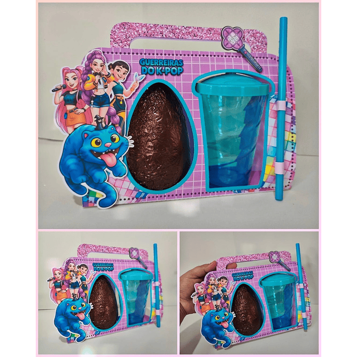 Arquivo de Corte Porta Ovo Páscoa e Copo Twister 4 Temas Studio e PDF 4