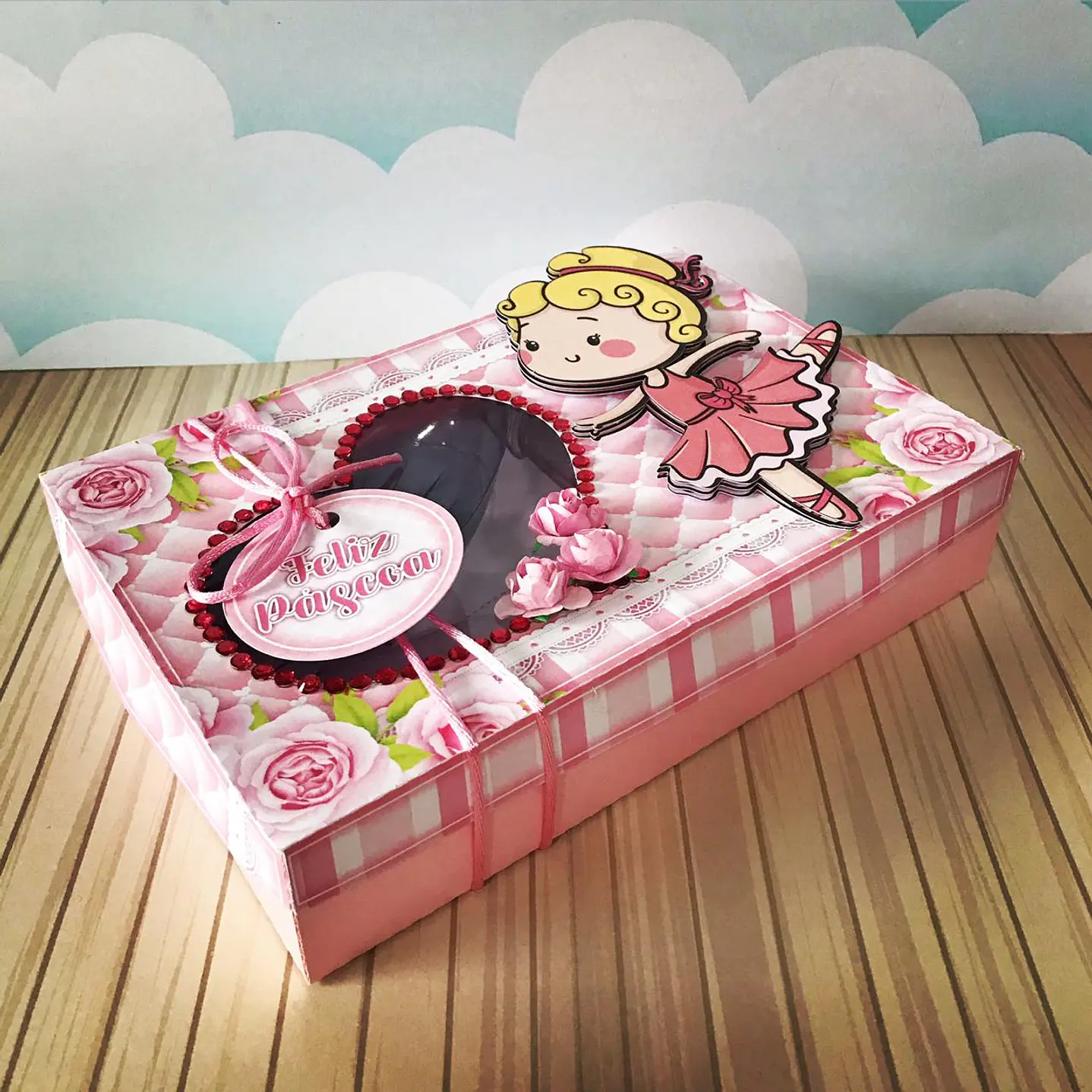 Pack Páscoa 17 Caixas Mini Confeiteiro Menina  4