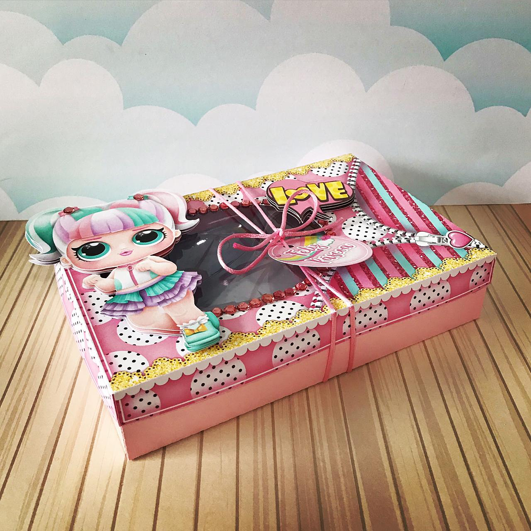 Pack Páscoa 17 Caixas Mini Confeiteiro Menina  7