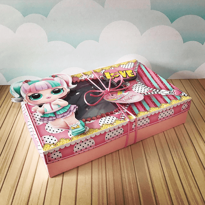 Pack Páscoa 17 Caixas Mini Confeiteiro Menina  7