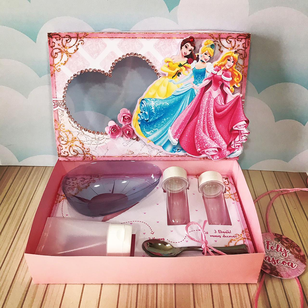 Pack Páscoa 17 Caixas Mini Confeiteiro Menina  15