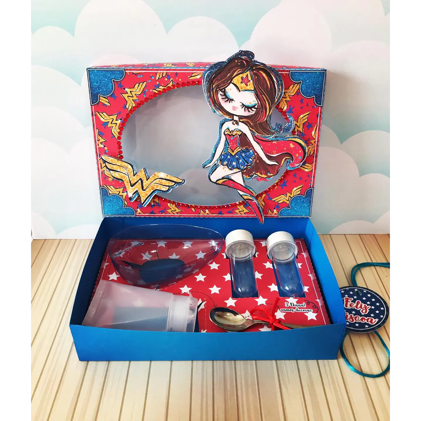 Pack Páscoa 17 Caixas Mini Confeiteiro Menina  16