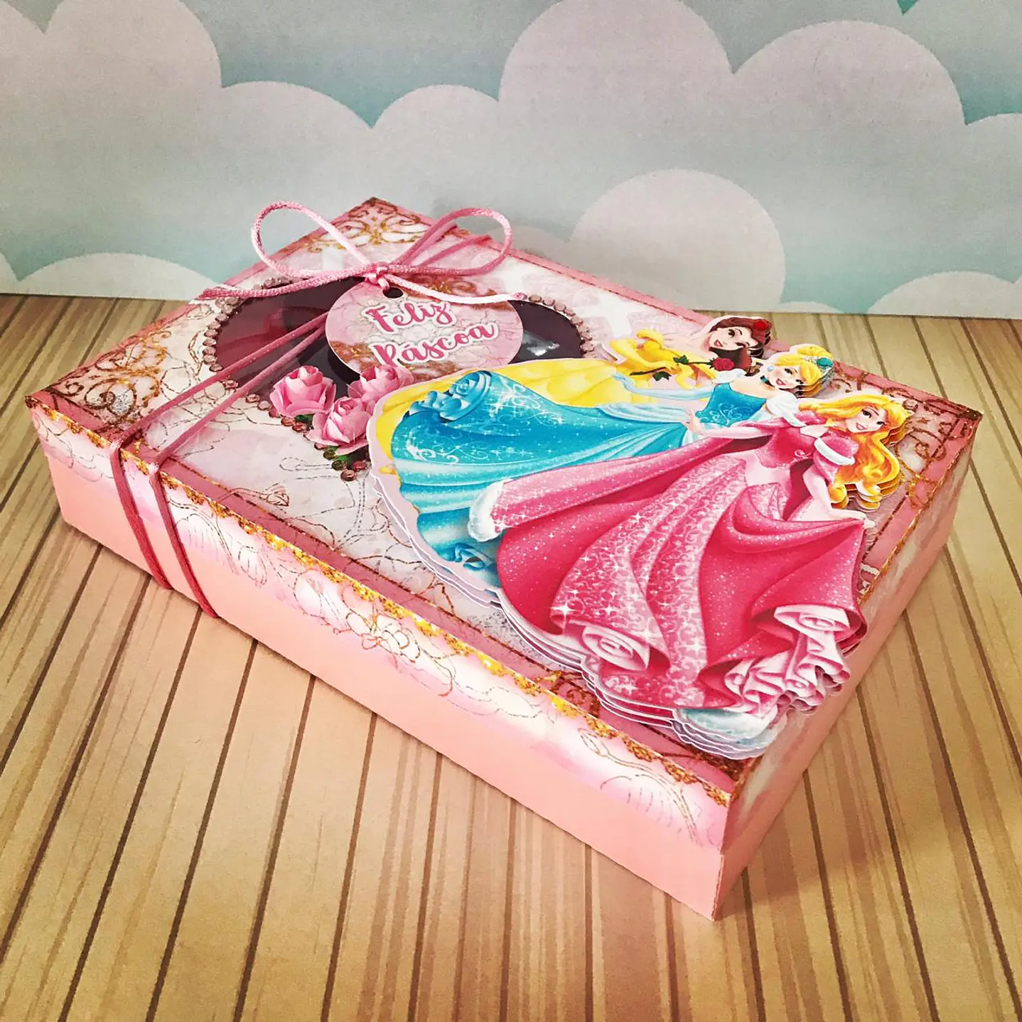 Pack Páscoa 17 Caixas Mini Confeiteiro Menina  17