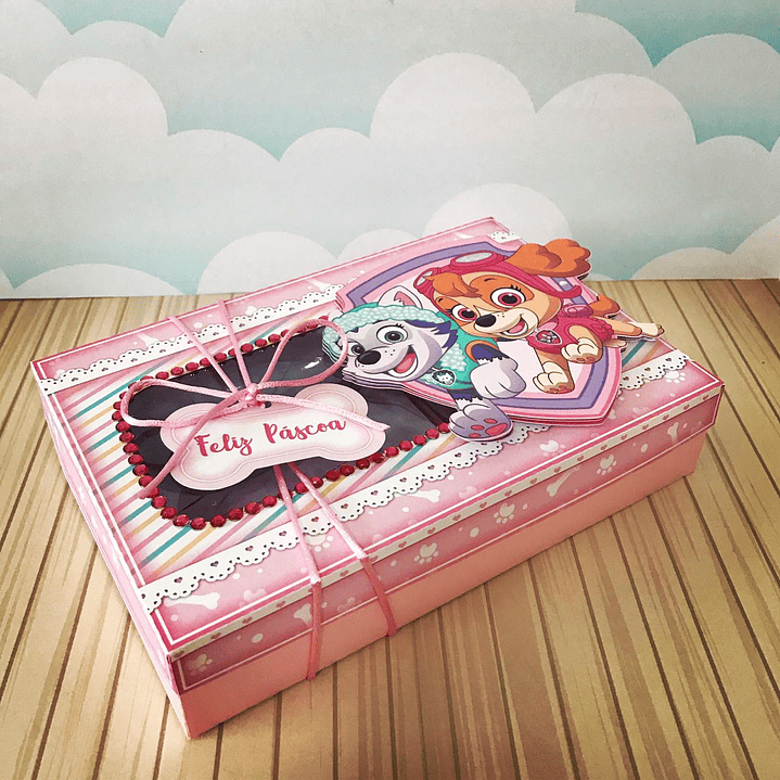 Pack Páscoa 17 Caixas Mini Confeiteiro Menina  19