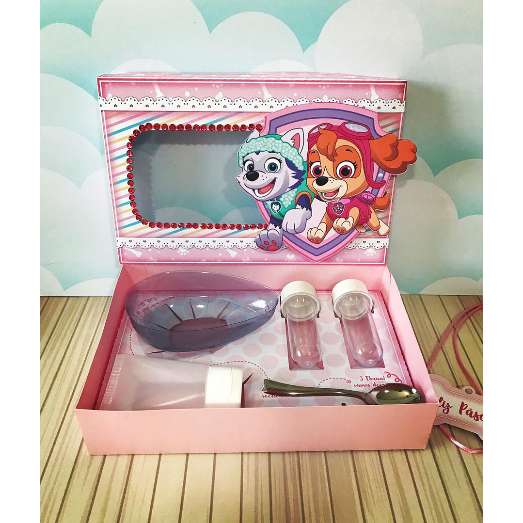 Pack Páscoa 17 Caixas Mini Confeiteiro Menina  20