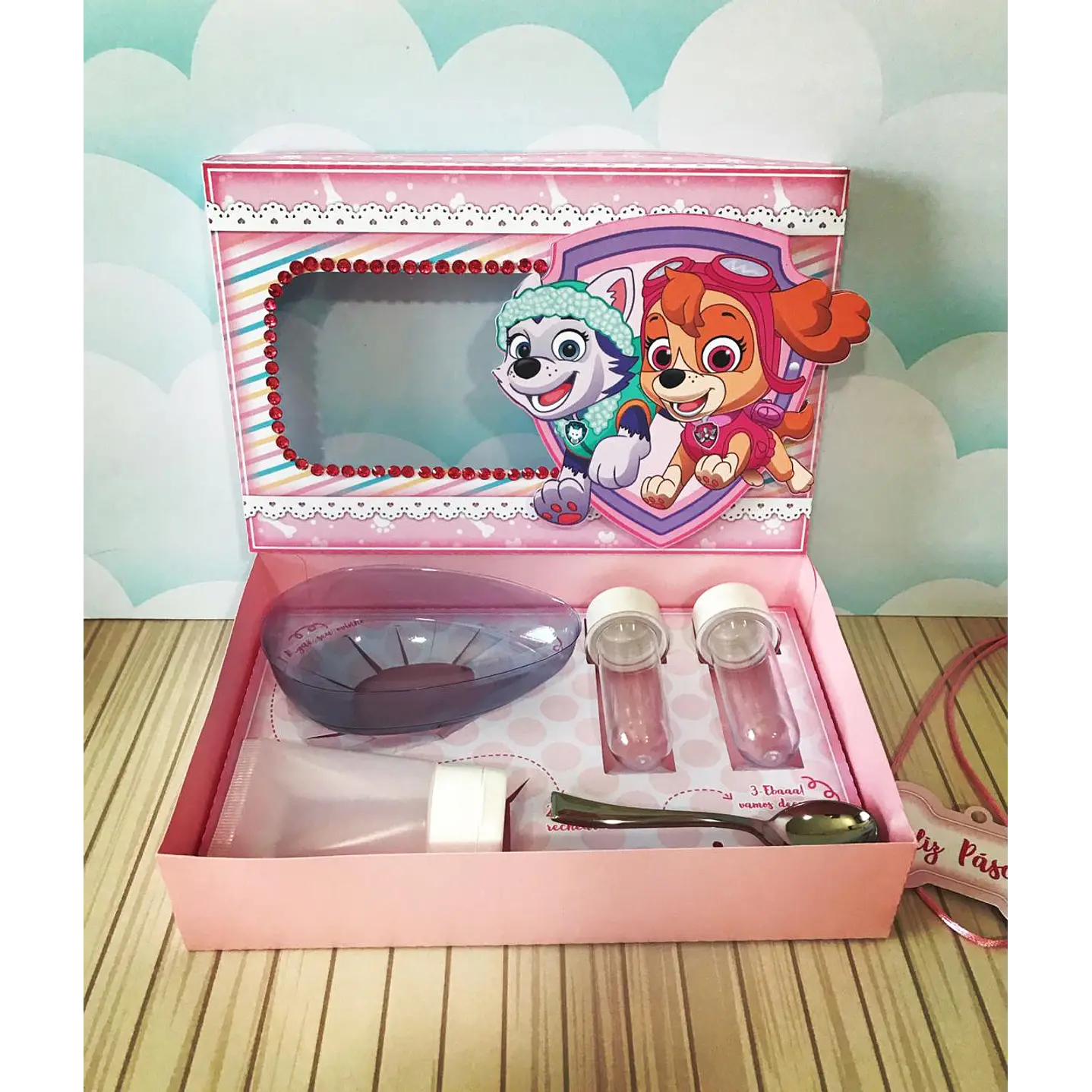 Pack Páscoa 17 Caixas Mini Confeiteiro Menina  20