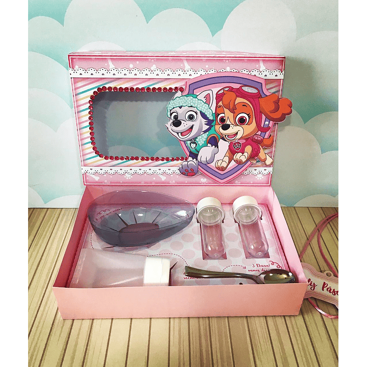 Pack Páscoa 17 Caixas Mini Confeiteiro Menina  20