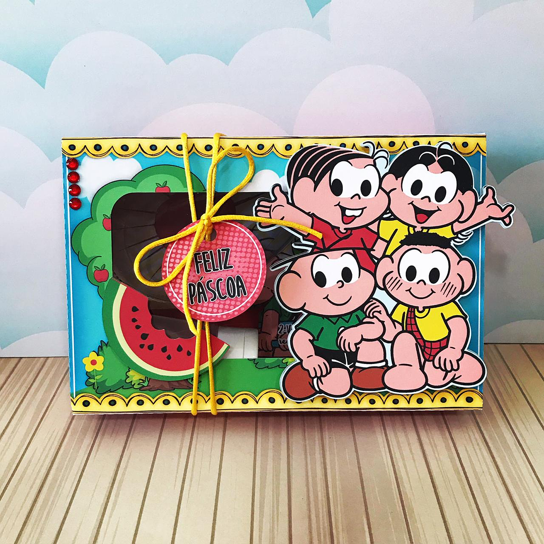 Pack Páscoa 17 Caixas Mini Confeiteiro Menina  24