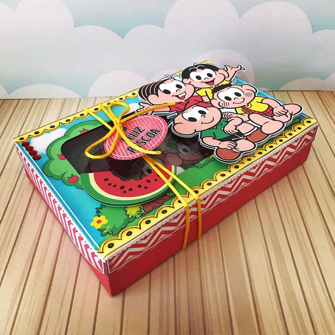 Pack Páscoa 17 Caixas Mini Confeiteiro Menina  25