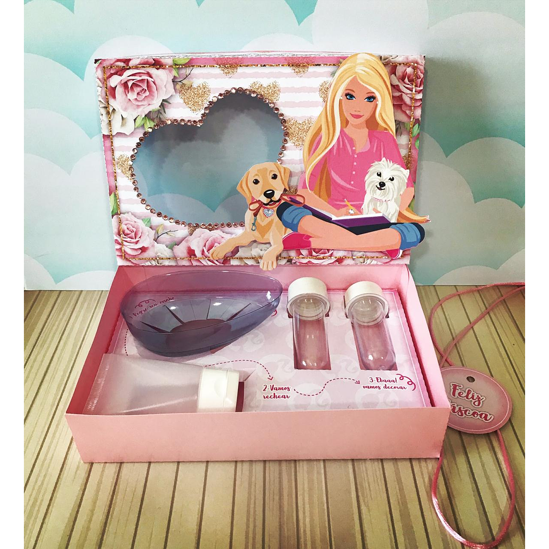 Pack Páscoa 17 Caixas Mini Confeiteiro Menina  28