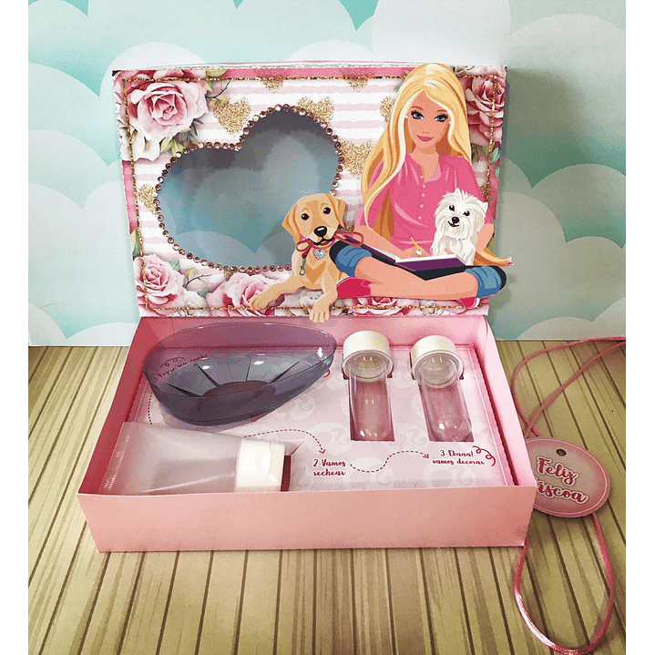 Pack Páscoa 17 Caixas Mini Confeiteiro Menina  28