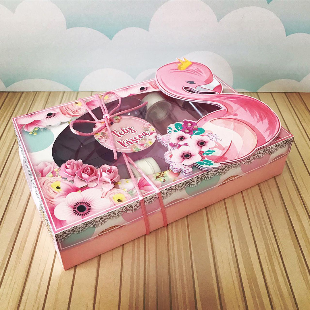 Pack Páscoa 17 Caixas Mini Confeiteiro Menina  32