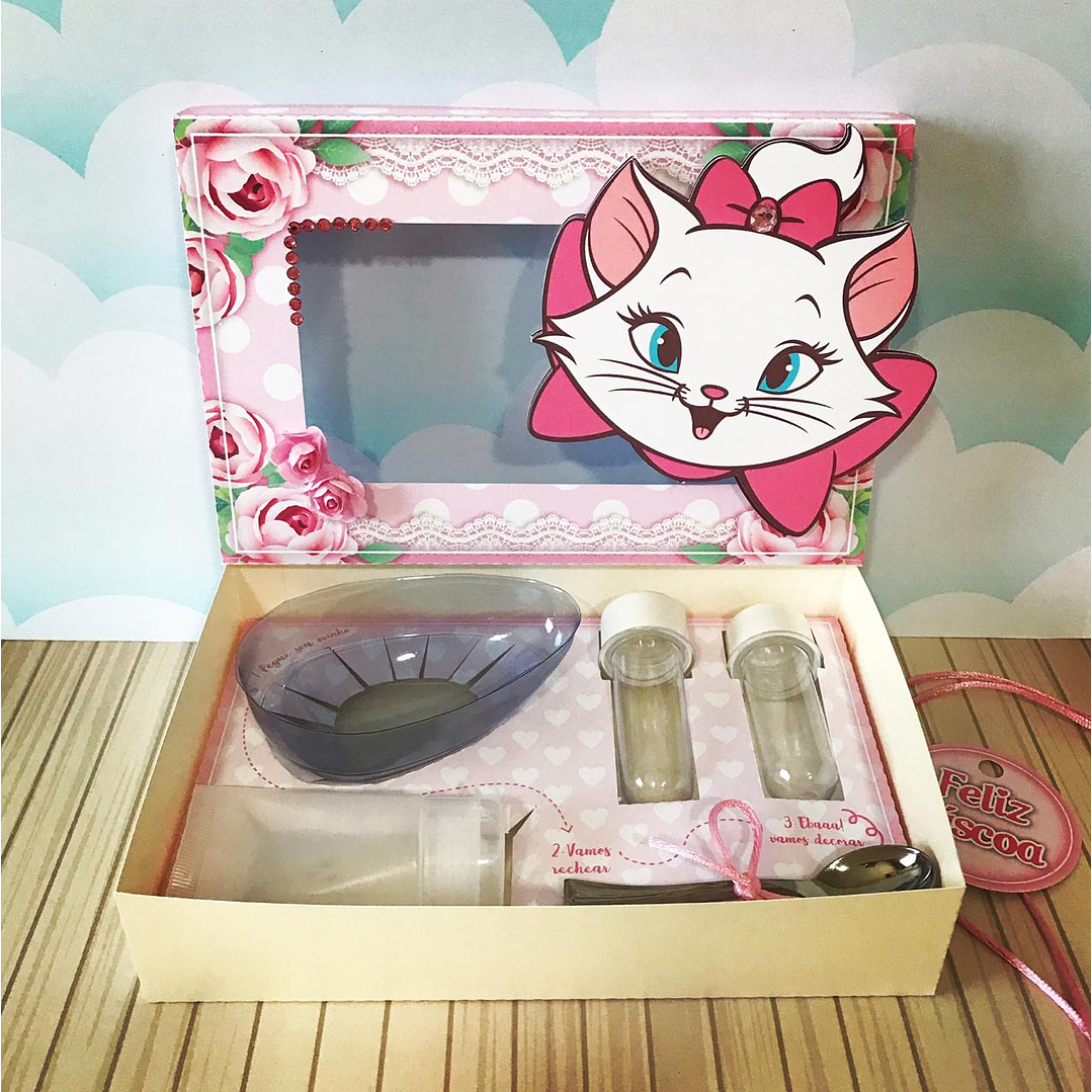 Pack Páscoa 17 Caixas Mini Confeiteiro Menina  34