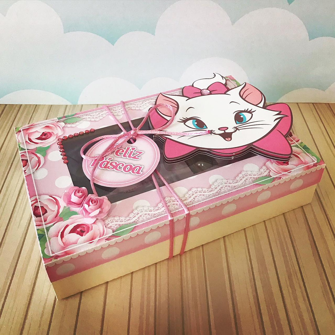 Pack Páscoa 17 Caixas Mini Confeiteiro Menina  35