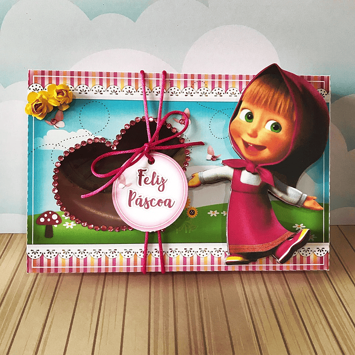 Pack Páscoa 17 Caixas Mini Confeiteiro Menina  36