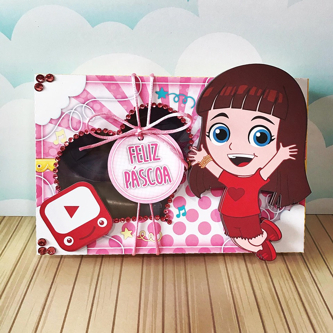 Pack Páscoa 17 Caixas Mini Confeiteiro Menina  43
