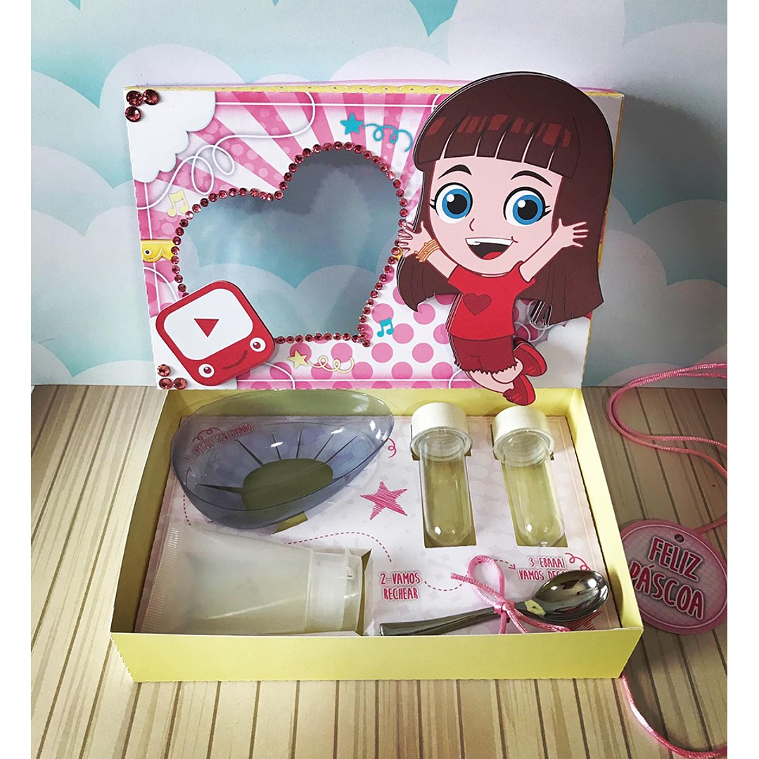 Pack Páscoa 17 Caixas Mini Confeiteiro Menina  45