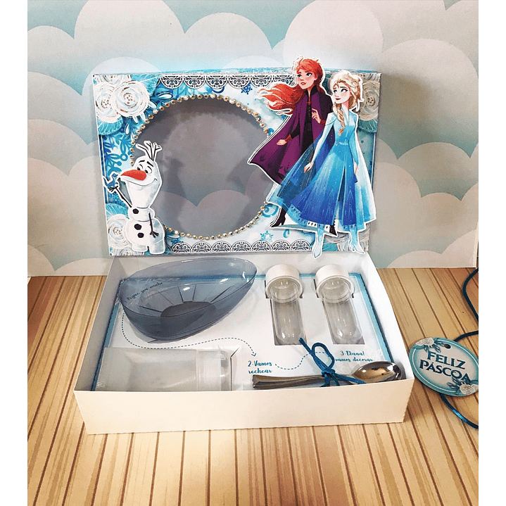 Pack Páscoa 17 Caixas Mini Confeiteiro Menina  46