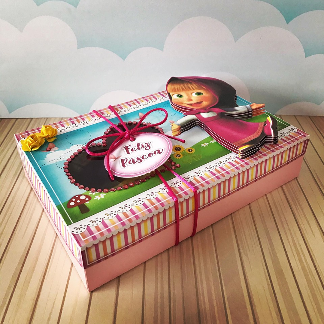 Pack Páscoa 17 Caixas Mini Confeiteiro Menina  47