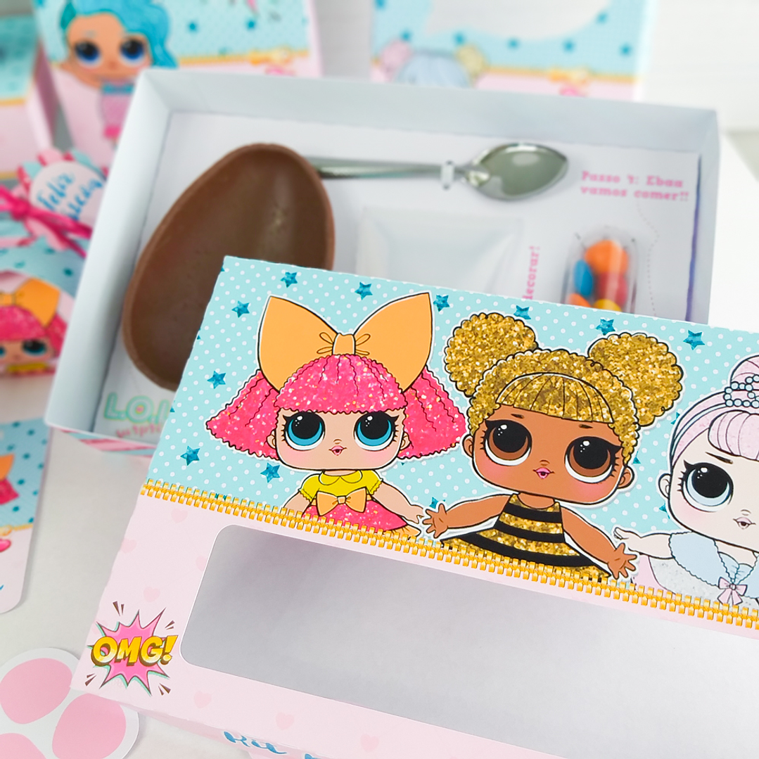 Arquivo de Corte Páscoa LOL Surprise Caixas e Caça aos Ovos 4