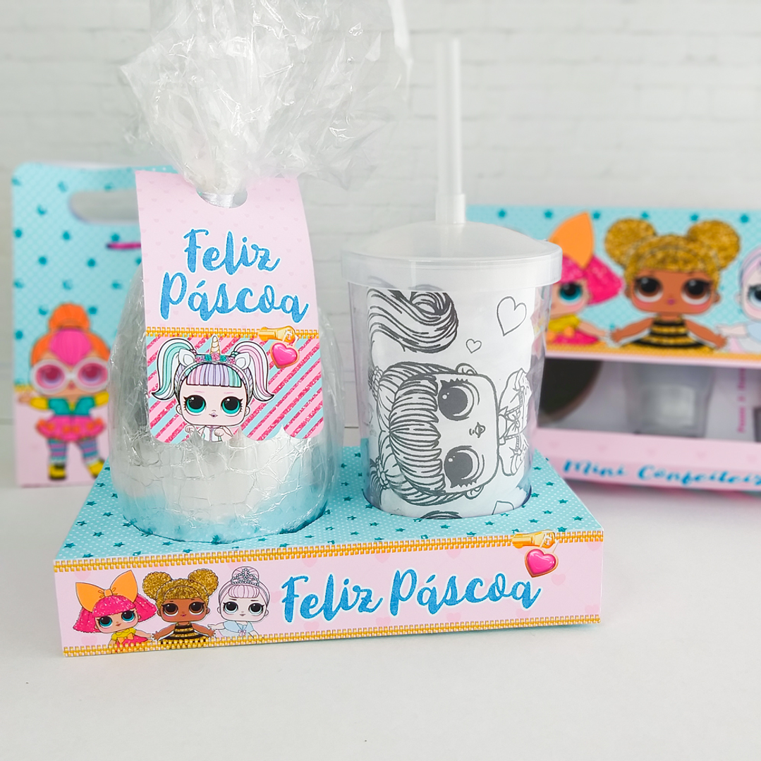 Arquivo de Corte Páscoa LOL Surprise Caixas e Caça aos Ovos 7