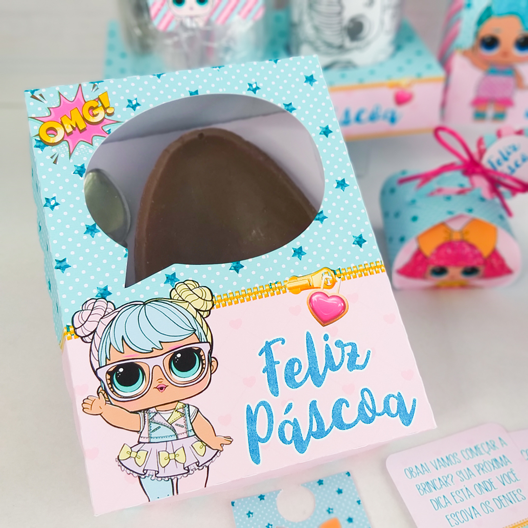 Arquivo de Corte Páscoa LOL Surprise Caixas e Caça aos Ovos 11