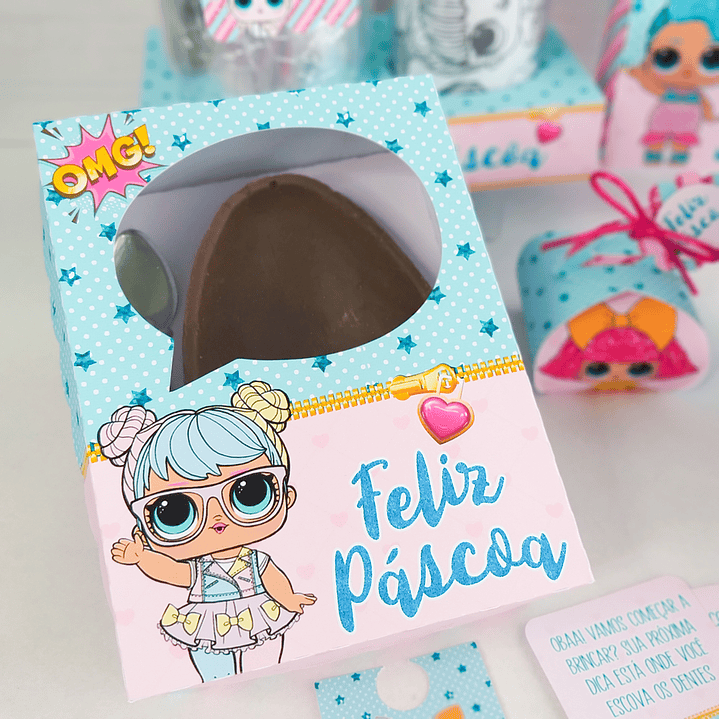 Arquivo de Corte Páscoa LOL Surprise Caixas e Caça aos Ovos 11