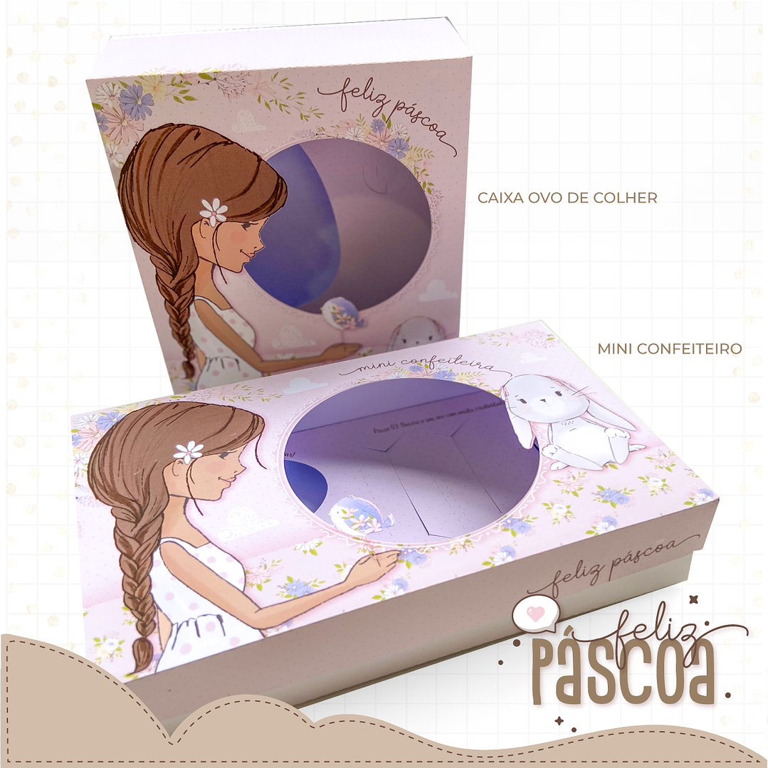 Combo Páscoa Criativa 60 Temas Caça aos Ovos Silhouette Studio 8