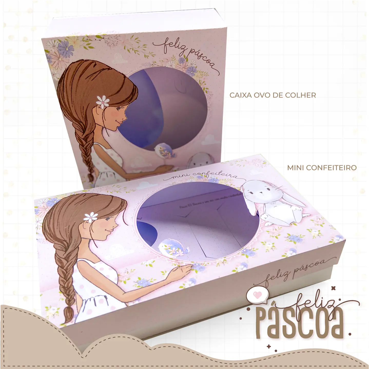 Combo Páscoa Criativa 60 Temas Caça aos Ovos Silhouette Studio 8