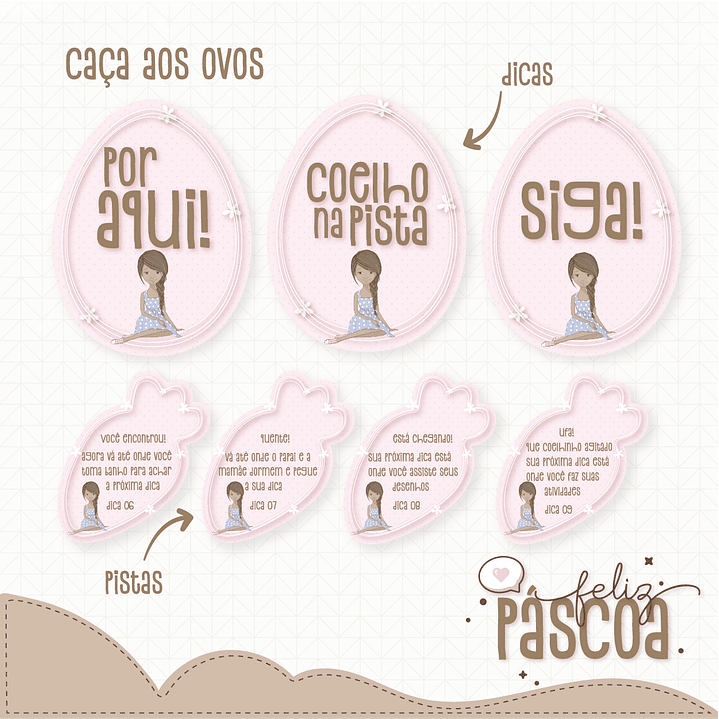 Combo Páscoa Criativa 60 Temas Caça aos Ovos Silhouette Studio 10