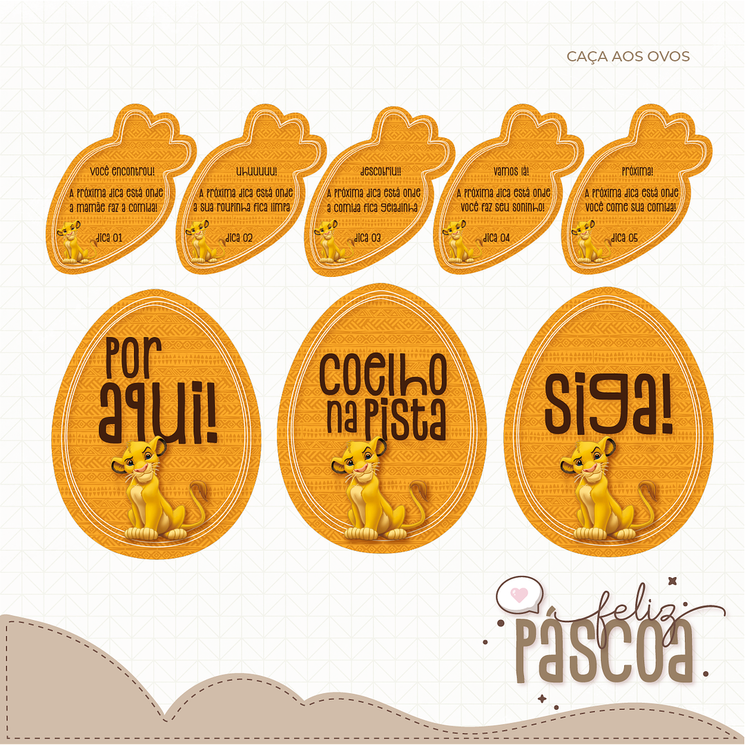 Combo Páscoa Criativa 60 Temas Caça aos Ovos Silhouette Studio 12